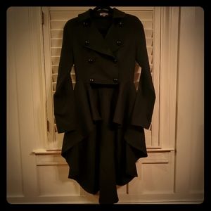 Eien Ruffled High-Low Jacket